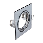 GU10 Фитинг Квадрат Хром 2бр./опаковка