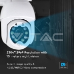 IP Wi-Fi Куполна Камера P09-8 IP65 Въртяща