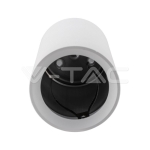 GU10 Отливка Външен Монтаж Бяла