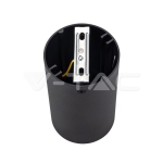 GU10 Корпус Кръг Черно, Златно