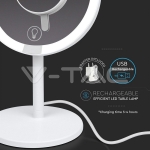 5W LED Настолна Лампа Бяла 6500К