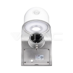 LED Соларно Градинско Тяло 20W PIR Сензор Дистанционно 6400К