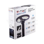 LED Соларно Градинско Тяло 7.5W Сензор Дистанционно IP65 6500K