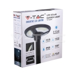 LED Соларно Градинско Тяло 10W Сензор Дистанционно IP65 6500K