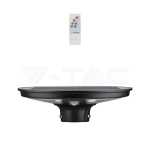 LED Соларно Градинско Тяло 10W Сензор Дистанционно IP65 6500K