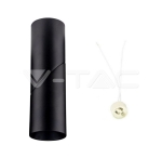 GU10 Отливка Външен Монтаж Подвижна Черна