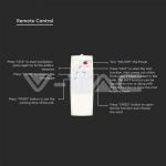 80W LED Вентилатор Мъгла Дистанционно 3 Перки 17 инча