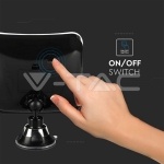 3.2 LED Огледало 3 x AA Батерии Черно Тяло