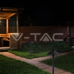 7W Тяло Стойка/Колче IP65 Черно Тяло 3000К