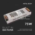 LED Захранване 75W 12V 6.25A IP20