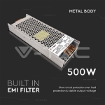 LED Захранване 500W 24V 21A IP20