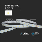 LED Лента 90 LEDS/M 24V IP20 3000K 120° 4W/M 200 lm/W