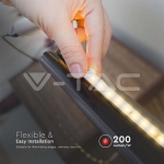 LED Лента 90 LEDS/M 24V IP20 6400K 120° 4W/M 200 lm/W