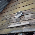 LED Влагозащитено Тяло Солар 1200mm 18W 3 в 1 Дистанционно Сензор IP65