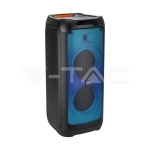 40W Колона С 1 Жичен Микрофон RF Контрол 2 x 8inch