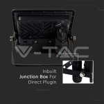 20W LED Прожектор PIR Сензор SAMSUNG Чип Черно Тяло 3000К