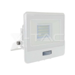 20W LED Прожектор PIR Сензор SAMSUNG Чип Бяло Тяло 6500K