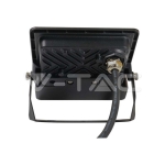 20W LED Прожектор PIR Сензор SAMSUNG Чип Черно Тяло 6400K 1М Кабел