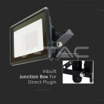 20W LED Прожектор SAMSUNG Чип Черно Тяло 6400K