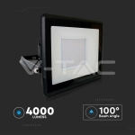 50W LED Прожектор SAMSUNG Чип Черно Тяло 4000K