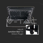 50W LED Прожектор SAMSUNG Чип Черно Тяло 4000K