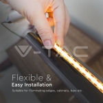 LED COB Лента Сет IP20 24V 4000K 512 LEDs 12W/m CRI95 /2650 + 3272/