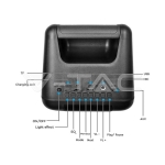 2x10W Презаредима Тон Колона USB TFSlot RGB 2x4 inch