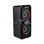 2x10W Презаредима Тон Колона USB TFSlot RGB 2x4 inch