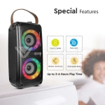 2x10W Презаредима Тон Колона USB TFSlot RGB 2x3 inch