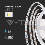 LED Лента SMD2835 120 LEDs 24V IP20 3000K Двойно PCB 10м Ролка