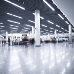 38W LED Линейно Тяло SAMSUNG Чип 150sм Пластик Бърза Връзка + Кабел 155 lm/W 6500K