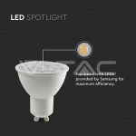 LED Крушка SAMSUNG Чип 6.5W GU10 10° 3000K