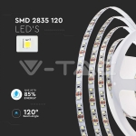 LED Лента SMD2835 120/1 24V IP20 6500K Двойно PCB 10М Ролка