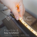 LED Лента SMD2835 120/1 24V IP20 6500K Двойно PCB 10М Ролка