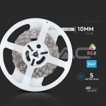 LED Лента SMD5050 60/1 24V RGB IP20 5M