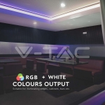 LED Лента 5050 60/1  IP20 RGB+ 6400 IP20