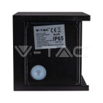 5W Аплик Черно Тяло Квадрат IP65 4000K