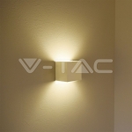 12W Стенна Лампа Bridgelux Чип Бяла Квадрат 4000К