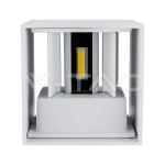 12W Стенна Лампа Bridgelux Чип Бяла Квадрат 4000К