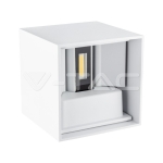 12W Стенна Лампа Bridgelux Чип Бяла Квадрат 4000К