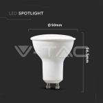 LED Крушка 4.5W GU10 SMD Пластик 110° 3000K 6 бр./сет