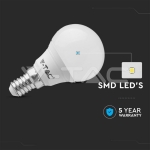 LED Крушка 4.5W E14 P45 3000K 6 бр./сет