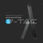 1000W LED Прожектор SAMSUNG ЧИП SMD SLIM Черно Тяло 6500К 120 lm/W