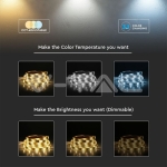 LED Лента SMD5050 60/1 24V IP20 3in1+ RGB