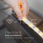 LED Лента SMD2835 120/1 24V IP65 3in1