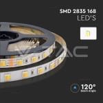 LED Лента SMD2835 120/1 24V IP65 3in1