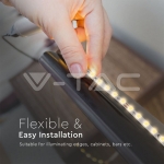 LED Лента SMD2835 128/1 24V 3000K