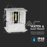 5W Аплик Бяло Тяло Квадрат IP65 3000K