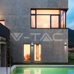 6W Аплик Черно Тяло Кръг IP65 3000K