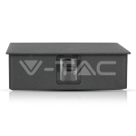 4W Стенна Лампа Черно Тяло Квадрат 3000К IP65